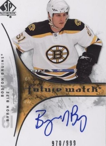 2009-10 SP Authentic - Byron Bitz #224