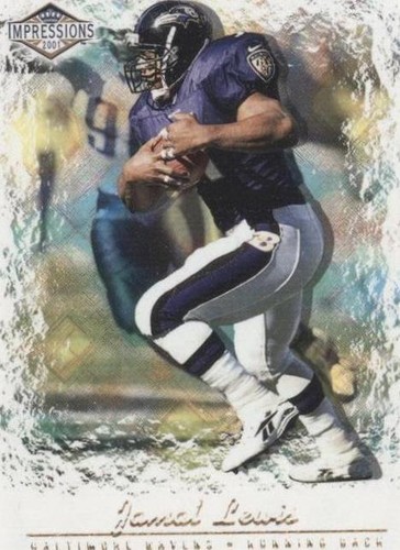 2001 Pacific Impressions Jamal Lewis #12