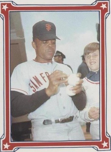 1984 ASA The Willie Mays Story - Willie Mays #84
