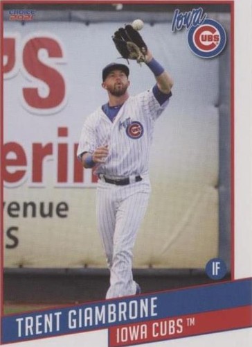 2021 Choice Iowa Cubs - Trent Giambrone #07