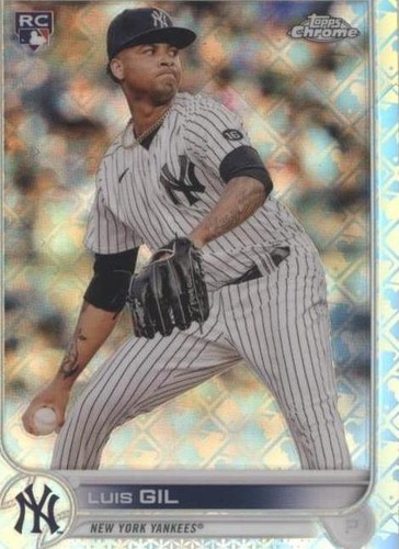 2022 Topps Chrome Logofractor Edition - Luis Gil #10