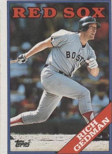 1988 Topps - Rich Gedman #245
