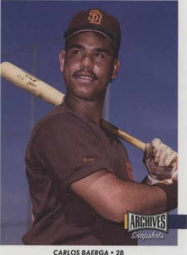 2017 Topps Archives Snapshots - Carlos Baerga #AS-CB