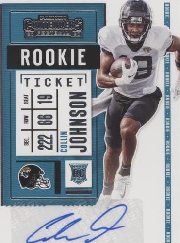2020 Panini Contenders Collin Johnson #199