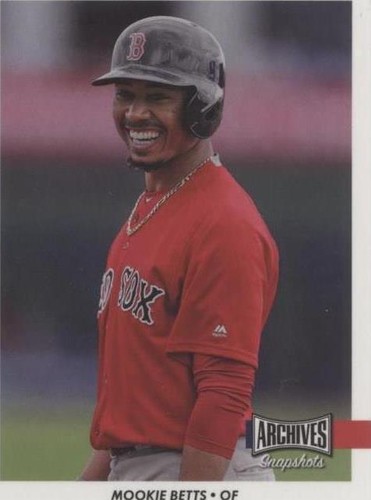 2017 Topps Archives Snapshots - Mookie Betts #AS-MB