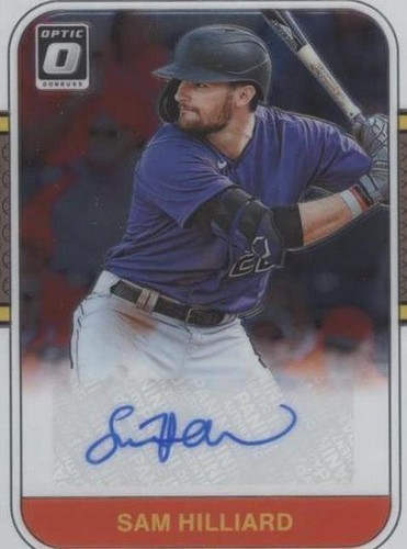 2021 Panini Donruss Optic - Sam Hilliard #RS87-SH