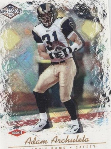2001 Pacific Impressions Adam Archuleta #198