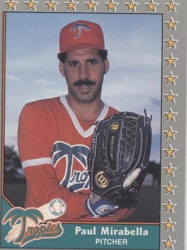 1990 Pacific Senior Professional Baseball Association - Paul Mirabella #165