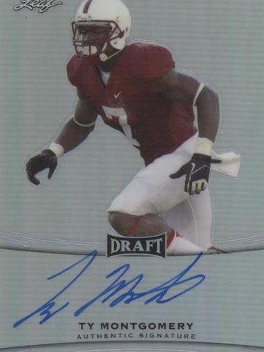 2015 Leaf Metal Draft Ty Montgomery #BA-TM1