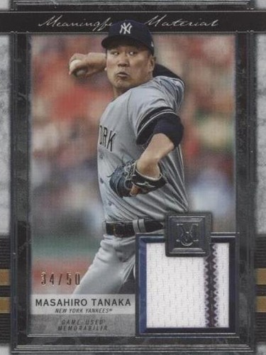 2020 Topps Museum Collection - Masahiro Tanaka #MMR-MTA