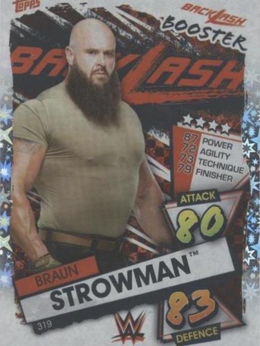 2021 Topps WWE Slam Attax - Braun Strowman #319