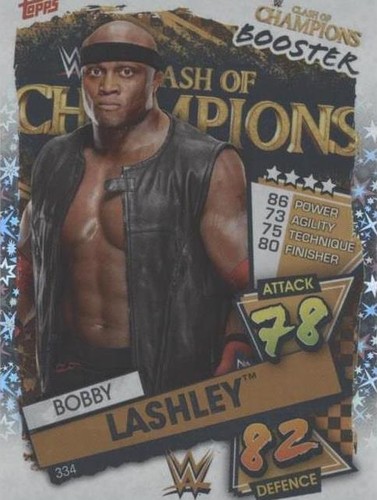 2021 Topps WWE Slam Attax - Bobby Lashley #334