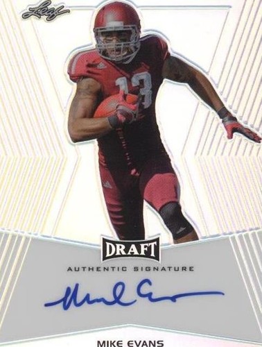 2014 Leaf Metal Draft Mike Evans #BA-ME1