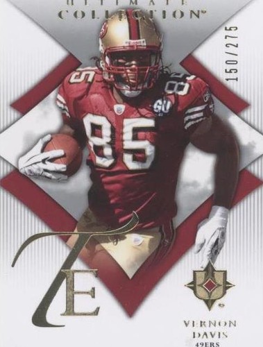 2008 Ultimate Collection Vernon Davis #97