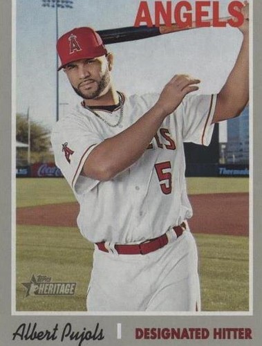 2019 Topps Heritage - Albert Pujols #422