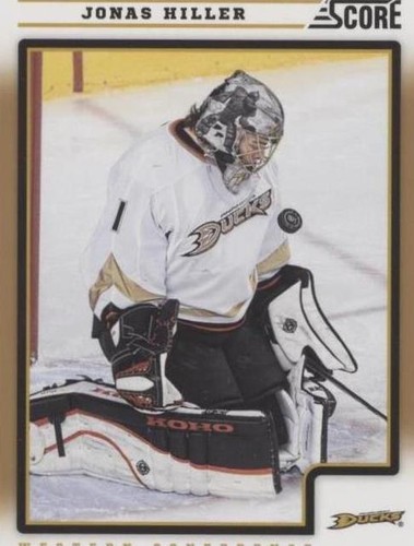 2012-13 Score - Jonas Hiller #47
