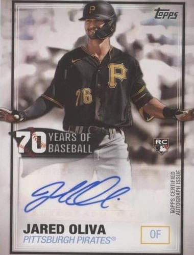 2021 Topps - Jared Oliva #70YA-JO