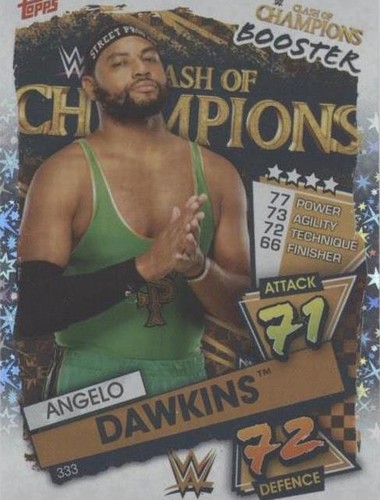 2021 Topps WWE Slam Attax - Angelo Dawkins #333