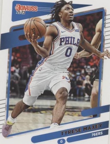 2021-22 Panini Donruss - Tyrese Maxey #48