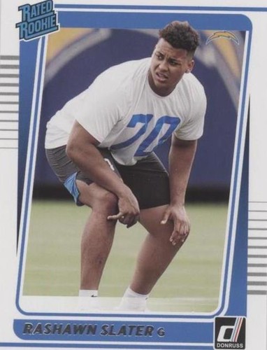 2021 Panini Donruss Rashawn Slater #332