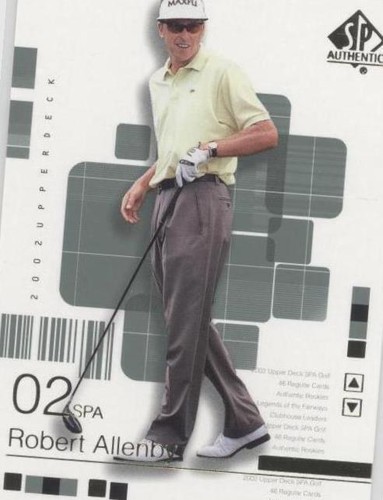 2002 SP Authentic - Robert Allenby #28SPA