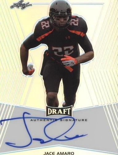 2014 Leaf Metal Draft Jace Amaro #BA-JA1