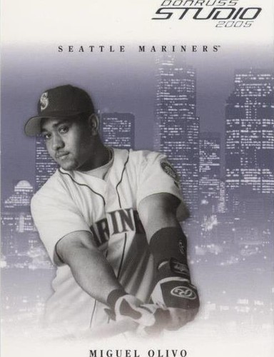 2005 Donruss Studio - Miguel Olivo #254