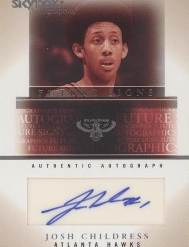 2004-05 Skybox Autographics - Josh Childress #FSA-JC