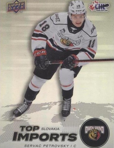 2021-22 Upper Deck CHL - Servac Petrovsky #T2