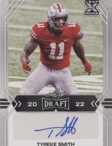 2022 Leaf Draft Tyreke Smith #BA-TS2