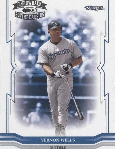 2005 Donruss Throwback Threads - Vernon Wells #110