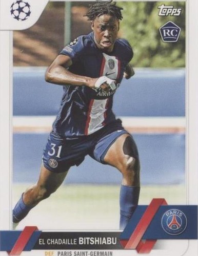 2022-23 Topps UEFA Club Competitions El Chadaille Bitshiabu #61