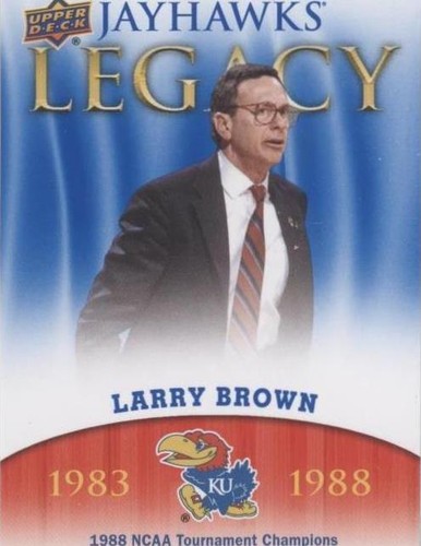 2013 Upper Deck University of Kansas - Larry Brown #JL-16
