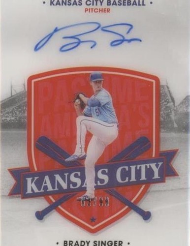 2021 Panini Chronicles - Brady Singer #AP-BS