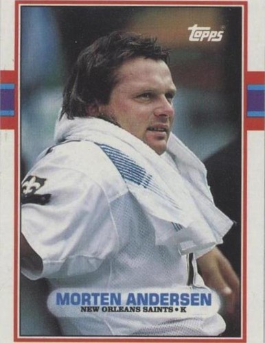 1989 Topps Morten Andersen #153