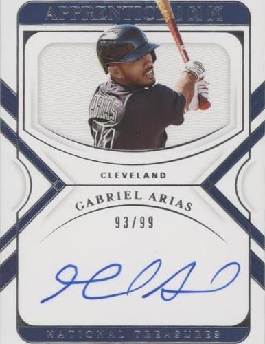 2022 Panini National Treasures - Gabriel Arias #AI-GA