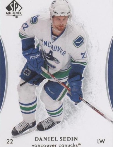 2007-08 SP Authentic - Daniel Sedin #92