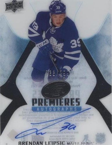 2016-17 Upper Deck Ice - Brendan Leipsic #IPA-BL