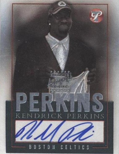 2003-04 Topps Pristine - Kendrick Perkins #PEA-KP