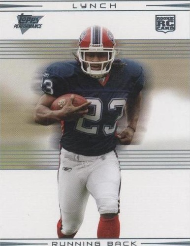 2007 Topps Performance Marshawn Lynch #110