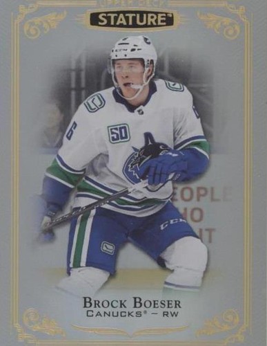 2019-20 Upper Deck Stature - Brock Boeser #54