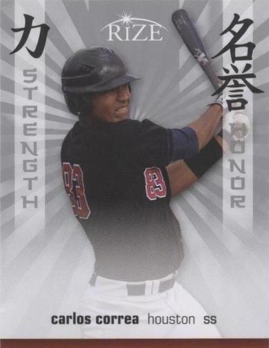 2012 Leaf Rize Draft - Carlos Correa #SH-3