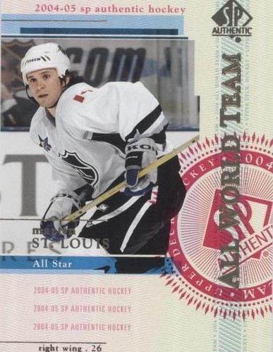 2004-05 SP Authentic - Martin St. Louis #115