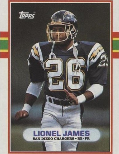 1989 Topps Lionel James #310