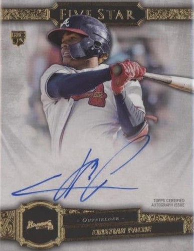 2021 Topps Five Star - Cristian Pache #FSA-CZR