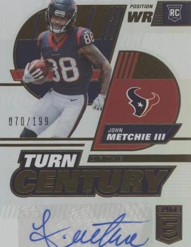 2022 Panini Donruss Elite John Metchie III #TC-17
