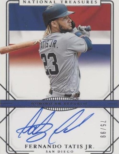 2020 Panini National Treasures - Fernando Tatís Jr. #IT-FTJ