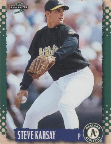1995 Score - Steve Karsay #194