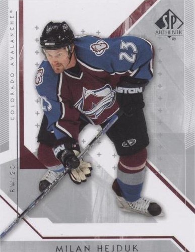 2006-07 SP Authentic - Milan Hejduk #77