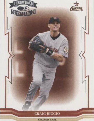 2005 Donruss Throwback Threads - Craig Biggio #7